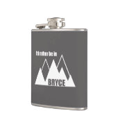 私はむしろブライスキャニオン山にいる フラスク (左)