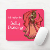 私はむしろベリー踊り マウスパッド (マウス)