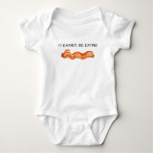 私はむしろベーコンを食べていました