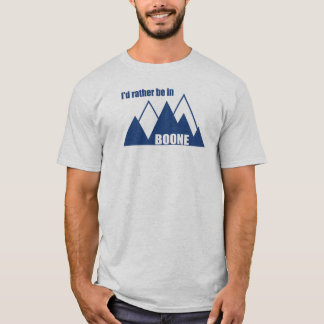 私はむしろボーネノースカロライナ山にいる Tシャツ