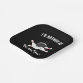 私はむしろボーリングだ ペーパープレート (傾斜あり)