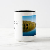 私はむしろマグを採取していました ツートーンマグカップ (中央)