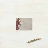 私はむしろ乗っていました ポストイット (デスク上)