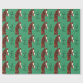 私はむしろ乗っていました! ラッピングペーパー (フラット)