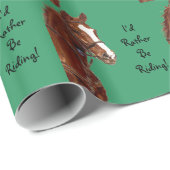 私はむしろ乗っていました! ラッピングペーパー (ロールコーナー)