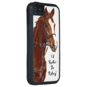私はむしろ乗っていました! 馬の穹窖の箱 Case-Mate iPhoneケース (裏面/右)