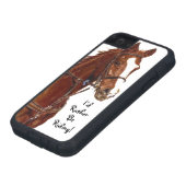 私はむしろ乗っていました! 馬の穹窖の箱 Case-Mate iPhoneケース (下部)