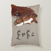 私はむしろ乗馬馬です アクセントクッション (正面(垂直))