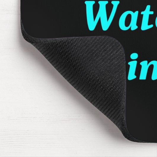 私はむしろ乾燥したペンキを見ていました マウスパッド (コーナー)