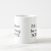 私はむしろ原稿を書いていました! コーヒーマグカップ (中央)