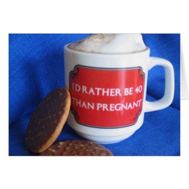 私はむしろ妊娠したより40才です (正面横)