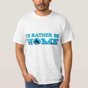 私はむしろ家です Tシャツ