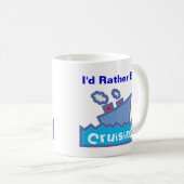 私はむしろ巡航の01才です コーヒーマグカップ (正面右)