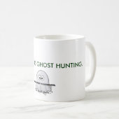 私はむしろ幽霊の探求です コーヒーマグカップ (正面右)