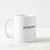 私はむしろ幽霊の探求です コーヒーマグカップ (左)