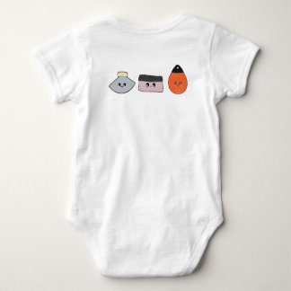 私はむしろ捕鯨をしたい ベビーボディスーツ