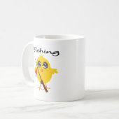私はむしろ採取していました コーヒーマグカップ (正面左)