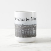 私はむしろ採取していました コーヒーマグカップ (中央)