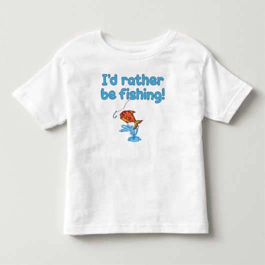 私はむしろ採取していました! トドラーTシャツ (正面)