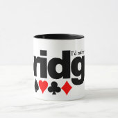 私はむしろ橋マグを遊んでいました-スタイルを選んで下さい マグカップ (中央)