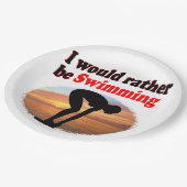 私はむしろ泳いでいたい ペーパープレート (アングル)