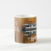 私はむしろ湖パウエルのHouseboatingです コーヒーマグカップ (中央)