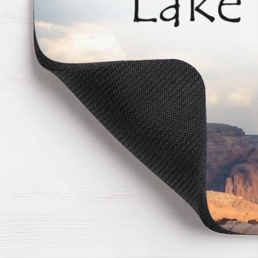 私はむしろ湖パウエルのHouseboatingです マウスパッド (コーナー)