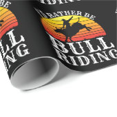 私はむしろ牛馬ロデオ・ライダーになりたい ラッピングペーパー (ロールコーナー)