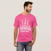私はむしろ矢頭狩り矢頭ハンターである Tシャツ (正面フル)