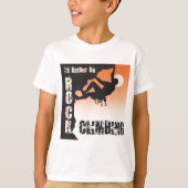 私はむしろ石の登山です Tシャツ (正面)