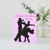 私はむしろ社交ダンス踊り ポストカード (スタンド正面)