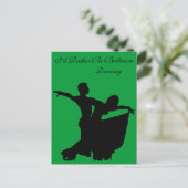 私はむしろ社交ダンス踊り ポストカード (スタンド正面)