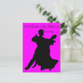 私はむしろ社交ダンス踊り ポストカード (スタンド正面)