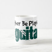 私はむしろ私のギ遊ターになりたい コーヒーマグカップ (中央)