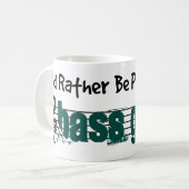 私はむしろ私のベースギターを演奏していました コーヒーマグカップ (正面左)