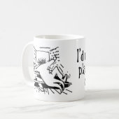 私はむしろ私の器官のマグを遊んでいました ツートーンマグカップ (正面左)