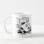 私はむしろ私の器官のマグを遊んでいました ツートーンマグカップ (左)