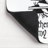 私はむしろ私の器官のmousepad -白--を遊んでいました マウスパッド (コーナー)