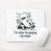 私はむしろ私の器官を遊んでいました! マウスパッド (マウス)