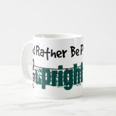 私はむしろ私の直立した低音を遊んでいました コーヒーマグカップ (正面左)