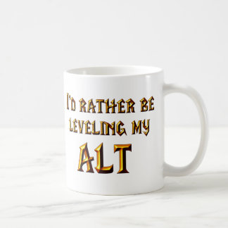 私はむしろ私のAltを水平にしていました コーヒーマグカップ