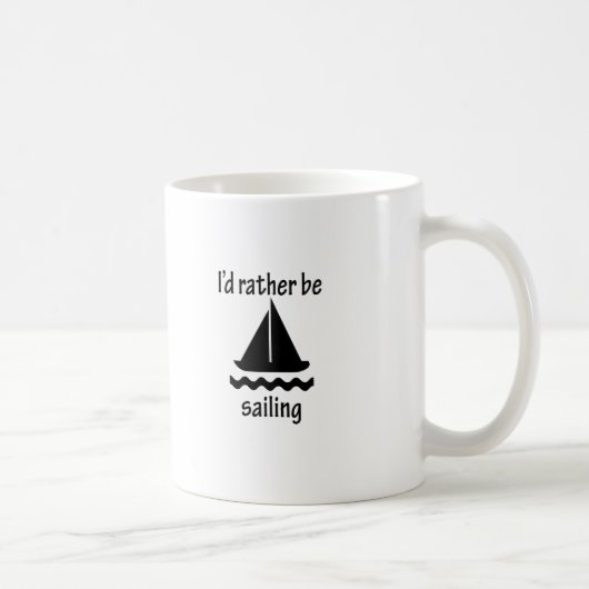 私はむしろ航海していました コーヒーマグカップ (右)