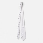 私はむしろ苦闘していました ネクタイ (裏面)