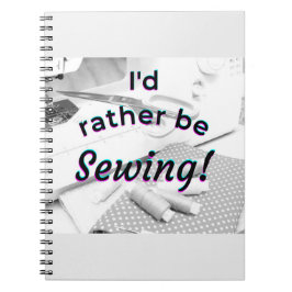 私はむしろ裁縫だ ノートブック