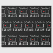 私はむしろ読んでいました ラッピングペーパー (フラット)