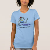 私はむしろ走っていました Tシャツ (正面)