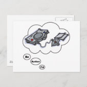 私はむしろ遊テレビゲーム2 ポストカード (正面/裏面)