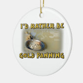 私はむしろ金ゴールドの選別です セラミックオーナメント (左)