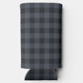 私はむしろ魚釣り写真あなたの名前を追加 スリム缶クーラー (裏面)