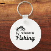 私はむしろ魚釣り キーホルダー (正面)